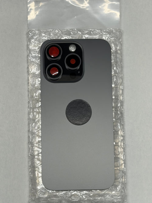 Vitre arrière Phone - Verre trempé de remplacement avec logo