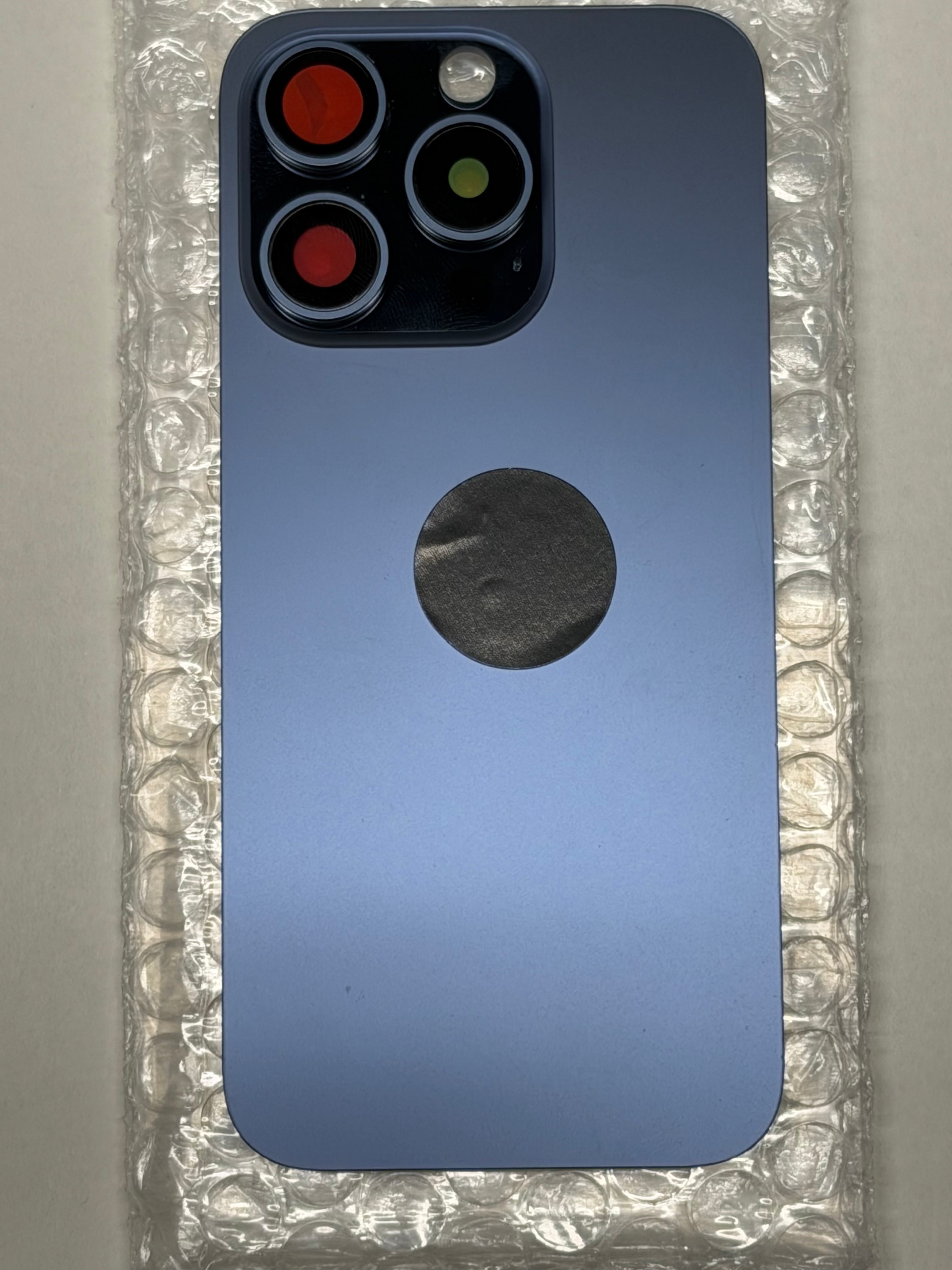 Vitre arrière Phone - Verre trempé de remplacement avec logo