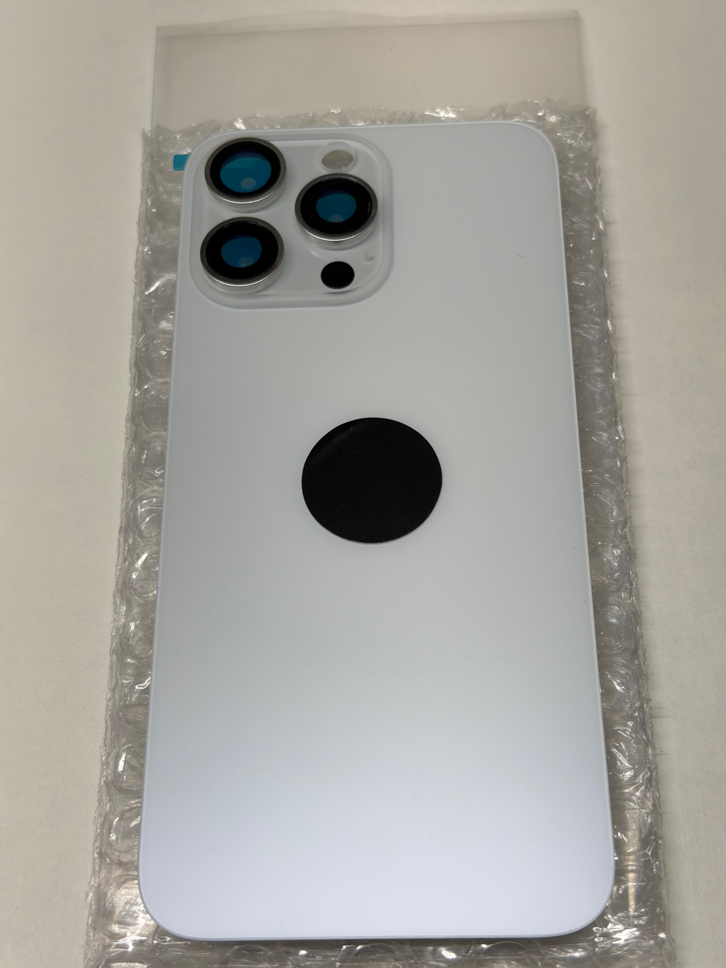 Vitre arrière Phone - Verre trempé de remplacement avec logo