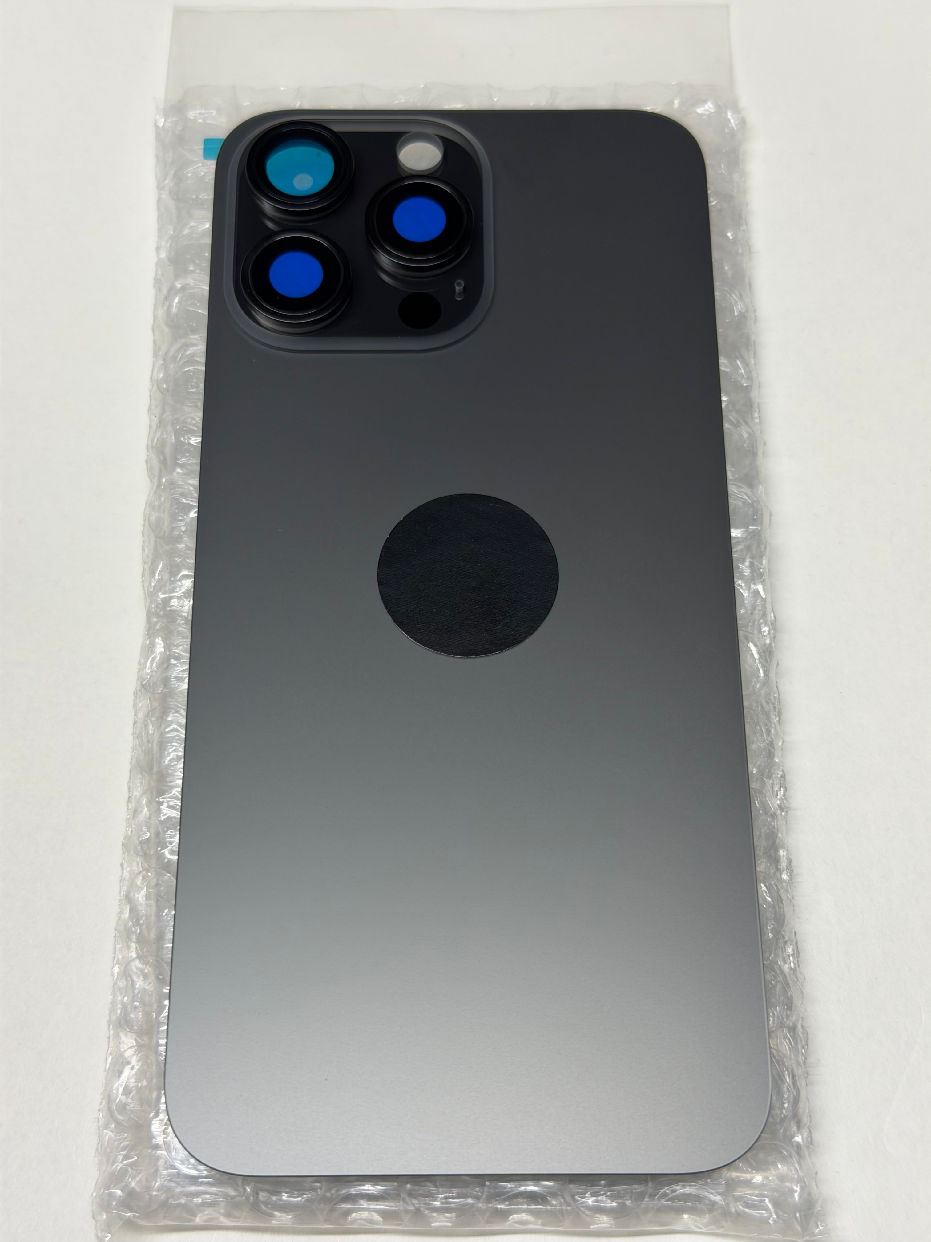 Vitre arrière Phone - Verre trempé de remplacement avec logo