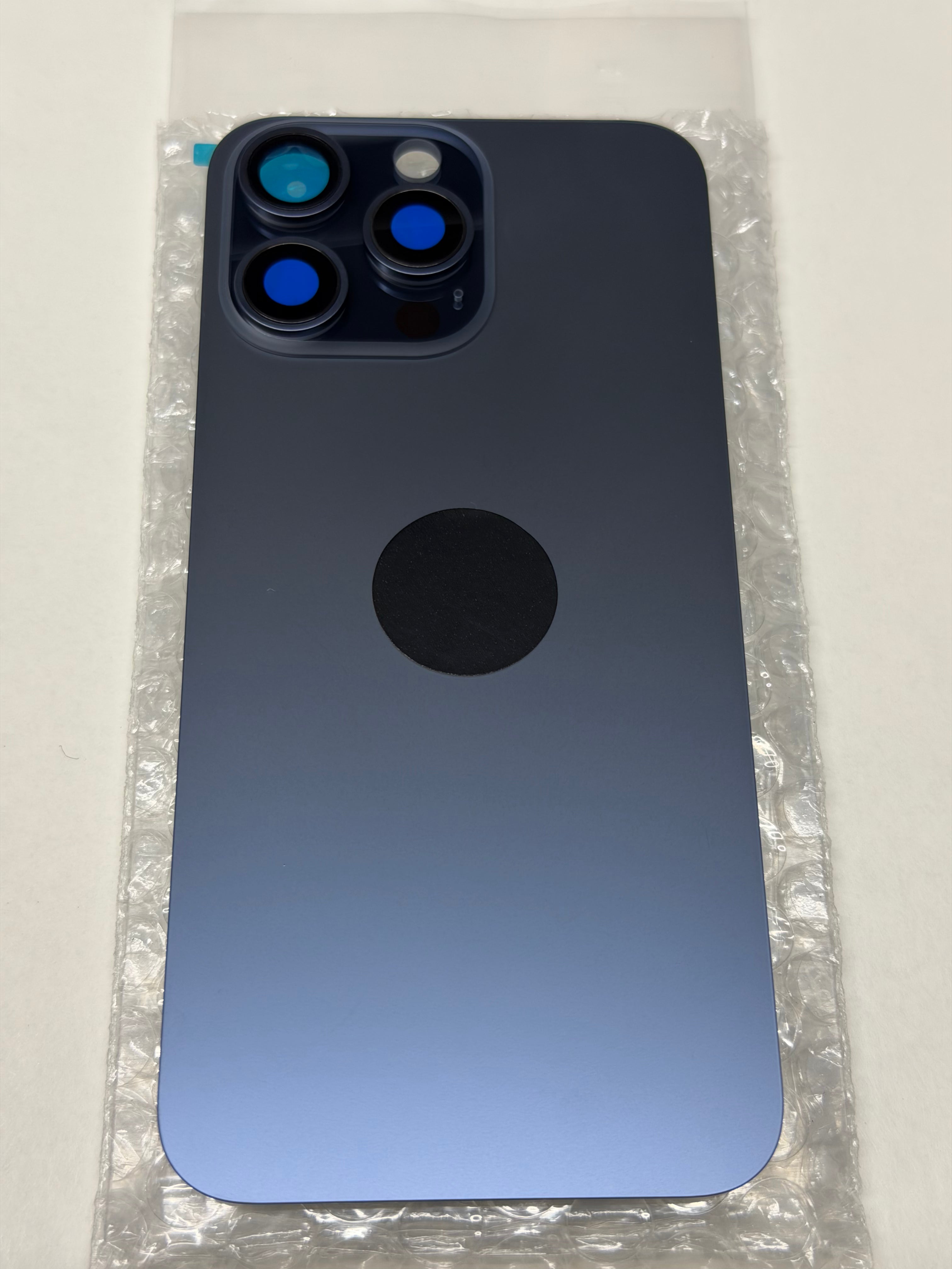 Vitre arrière Phone - Verre trempé de remplacement avec logo