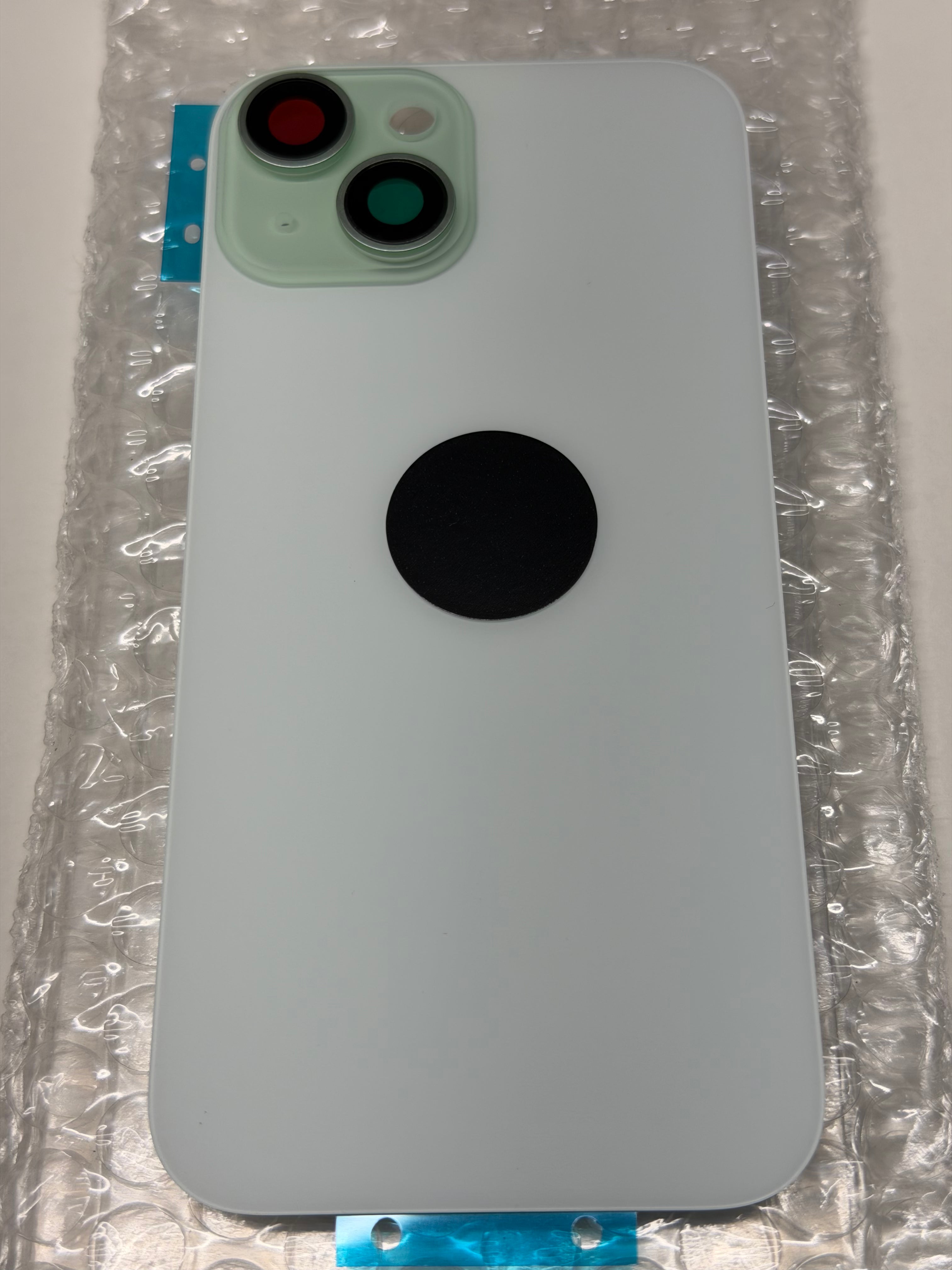 Vitre arrière Phone - Verre trempé de remplacement avec logo