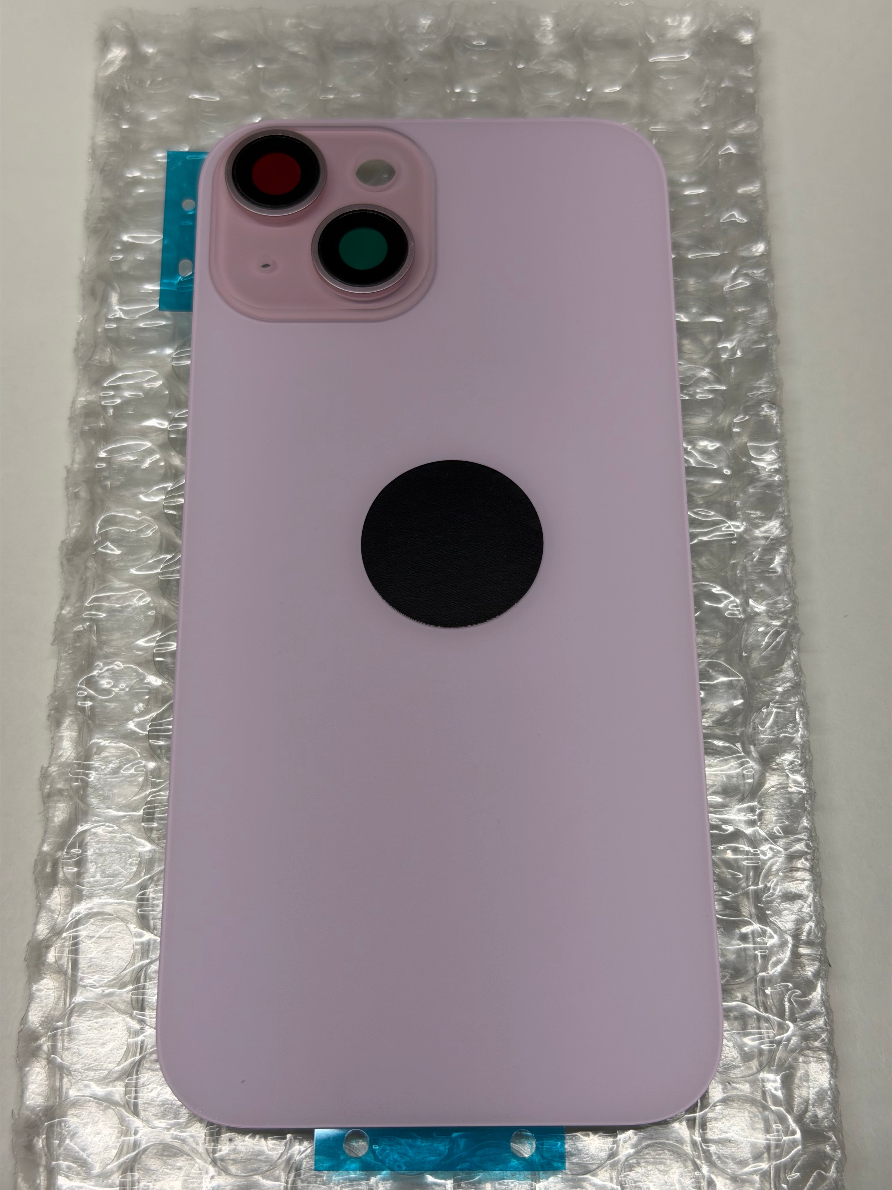 Vitre arrière Phone - Verre trempé de remplacement avec logo