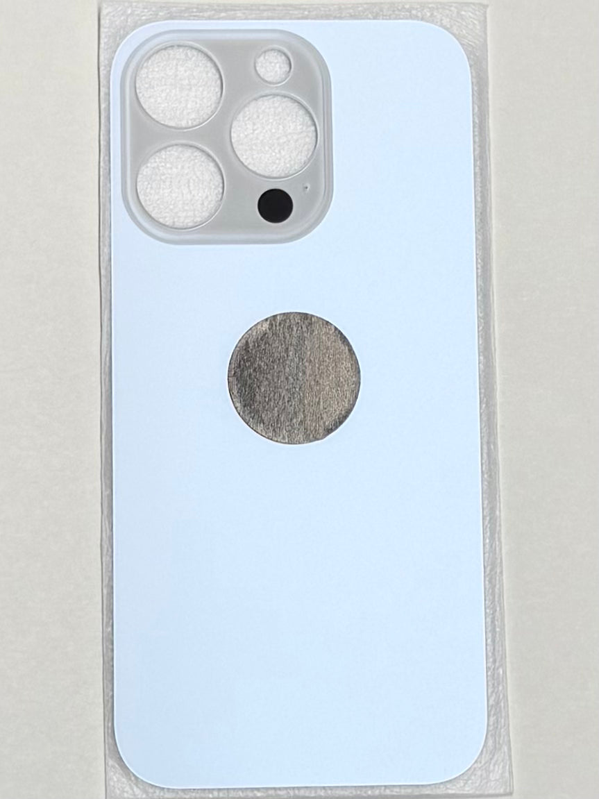 Vitre arrière Phone - Verre trempé de remplacement avec logo