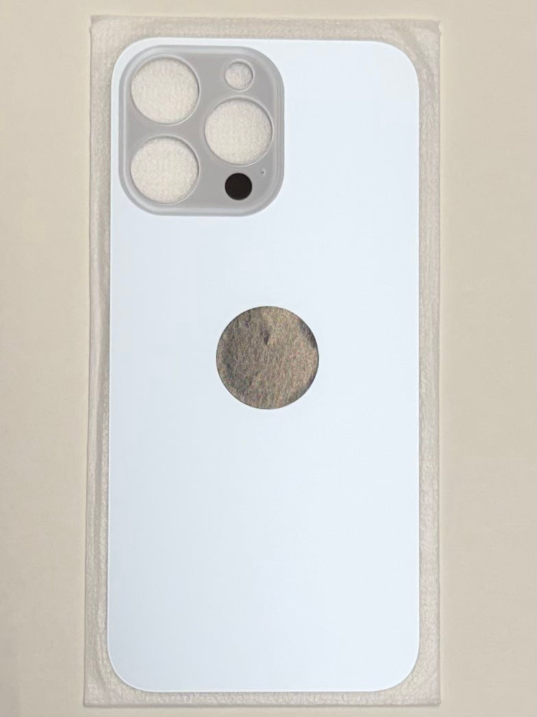 Vitre arrière Phone - Verre trempé de remplacement avec logo