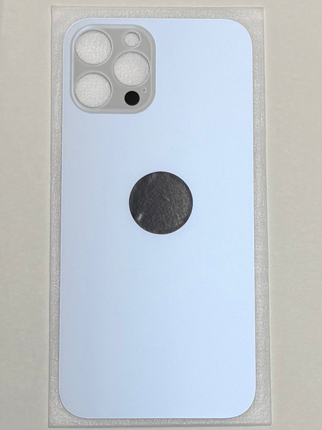 Vitre arrière Phone - Verre trempé de remplacement avec logo