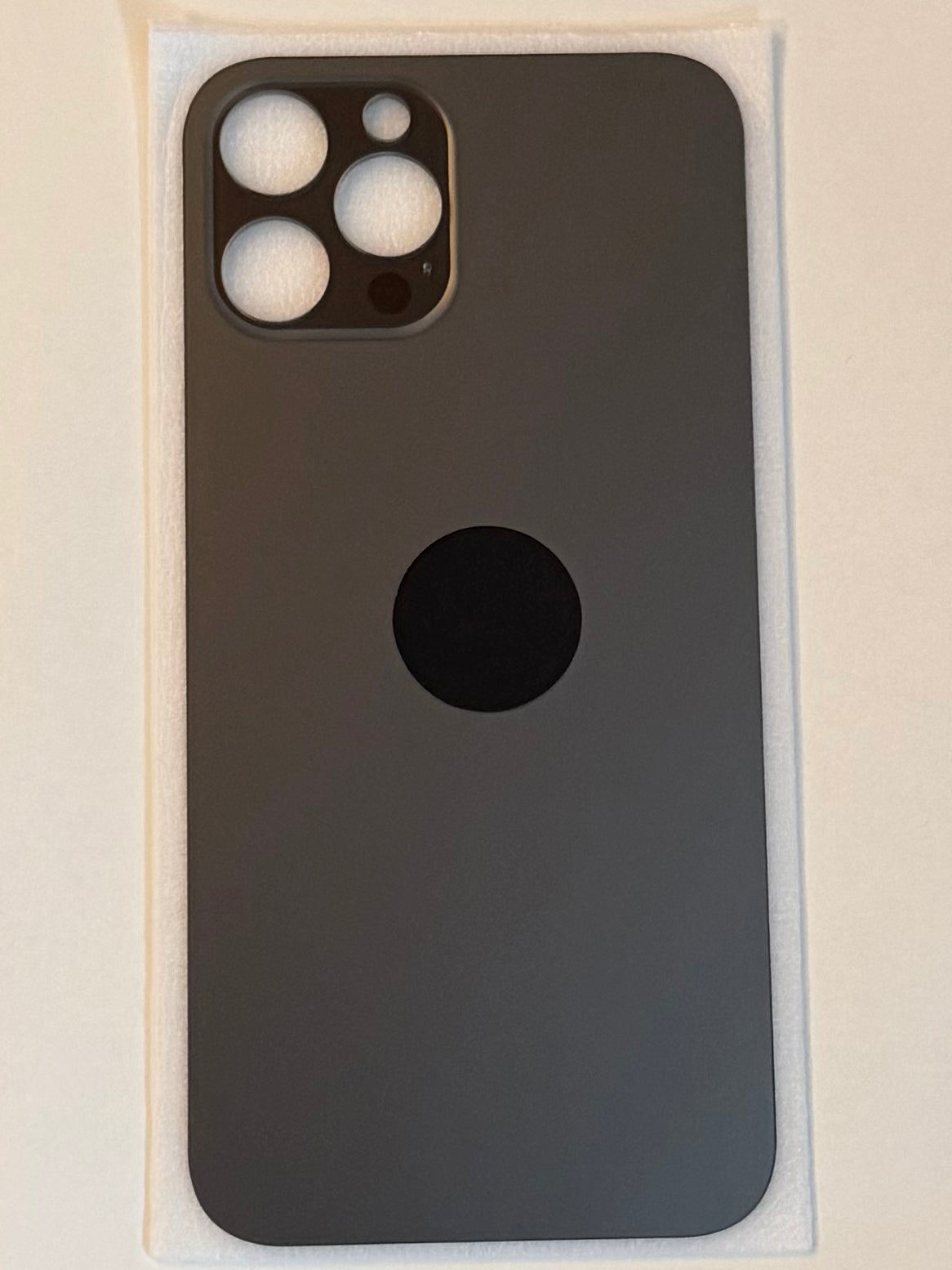 Vitre arrière Phone - Verre trempé de remplacement avec logo